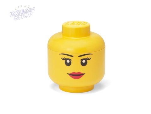 LEGO(R) pojemnik główka small - girl LEGO(R) pojemnik główka small - girl