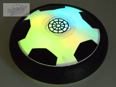 Latająca świecąca neonowa piłka nożna dysk 19cm GR0503