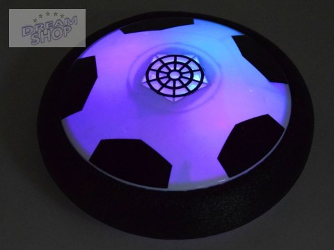 Latająca świecąca neonowa piłka nożna dysk 19cm GR0503