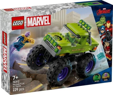 LEGO(R) SUPER HEROES 76312 Monster truck Hulka...