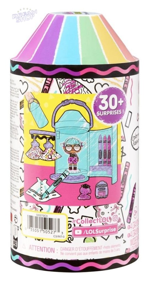 LOL Surprise Loves CRAYOLA Color Me Studio Asst LOL Surprise Loves CRAYOLA Color Me Studio Asst