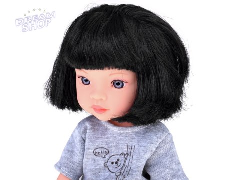 Lovely Girl Lalka z krótkimi czarnymi włosami w sportowym stroju 33cm ZA5849