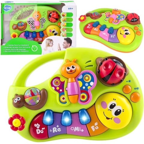 Magiczne kolorowe Pianinko organki ZA0640