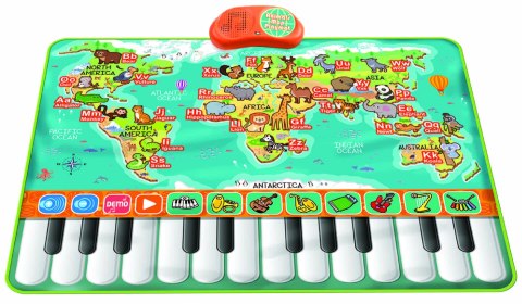 Mata Muzyczna Keyboard Świat Zwierząt