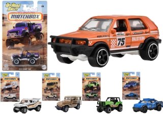 Matchbox Samochód Off Road Rally 1:64 mix