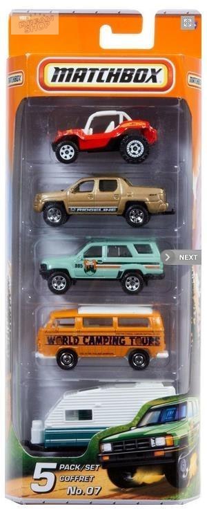 Matchbox Samochodziki 5-pak mix