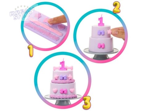 Mattel Barbie Party Unboxed lalka z serii: Urodziny + pies chihuahua ZA6065