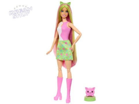 Mattel Barbie Pop Reveal lalka z serii: Shake + kot i akcesoria ZA6061
