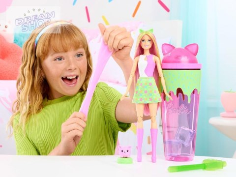 Mattel Barbie Pop Reveal lalka z serii: Shake + kot i akcesoria ZA6061