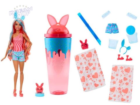 Mattel Barbie Pop Reveal lalka z serii: Shake + królik i akcesoria ZA6060