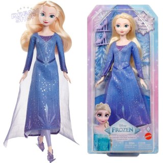Mattel Disney Frozen lalka królowa Elsa łyżwiarka - Kraina Lodu ZA6056