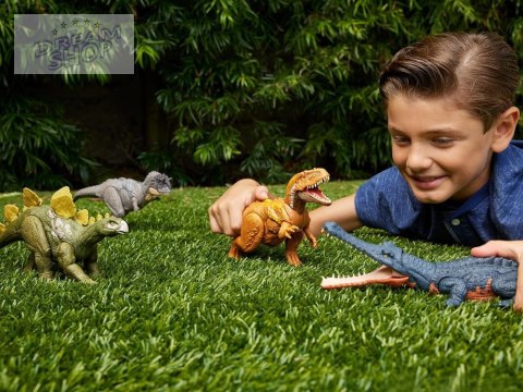 Mattel Jurassic World Dinozaur Hesperosaurus dziki ryk ruchome ele ZA6053