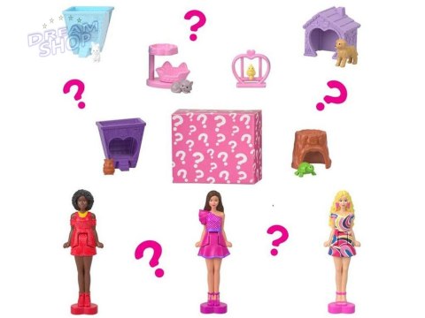 Mattel Mini BarbieLand Domek dla lalek + lalka i pupil + akcesoria ZA6039 A