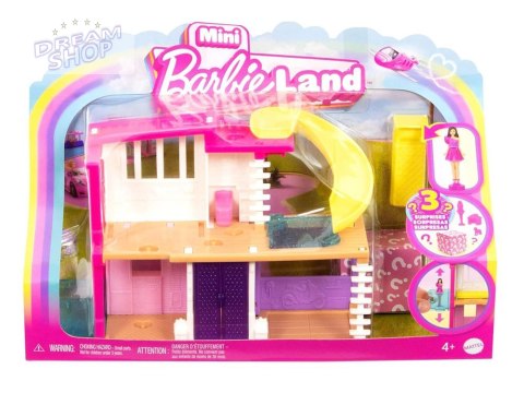 Mattel Mini BarbieLand Domek dla lalek + lalka i pupil + akcesoria ZA6039 A