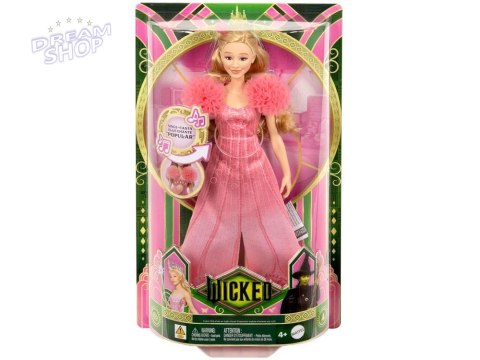 Mattel Śpiewająca lalka Glinda z filmu WICKED - piosenka „Popular" ZA6068