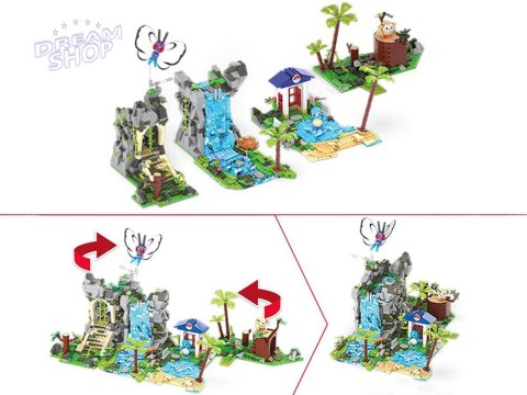 Mattel Zestaw MEGA Pokémon klocki 1362-ele + 4 figurki Pokemonów ZA6035