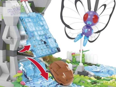 Mattel Zestaw MEGA Pokémon klocki 1362-ele + 4 figurki Pokemonów ZA6035