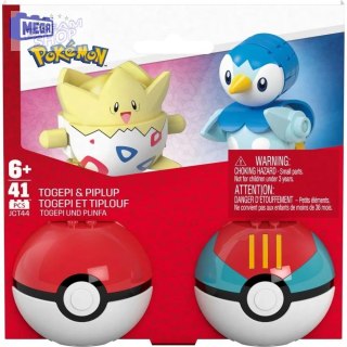 Mega Pokemon Pokeball Togepi i Piplup JCT44