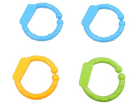 Miękka mata edukacyjna z pałąkiem CHMURKA w stonowanych kolorach ZA5590