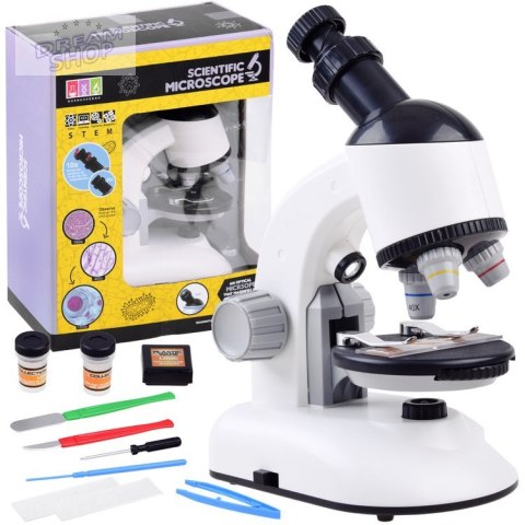 Mikroskop laboratorium zestaw dla naukowca ZA3685