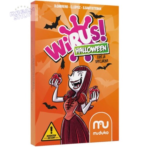 Muduko Gra karciana Wirus! HALLOWEEN 15 kart - dodatek do gry GR0527 Muduko Gra karciana Wirus! HALLOWEEN 15 kart - dodatek do gry GR0527