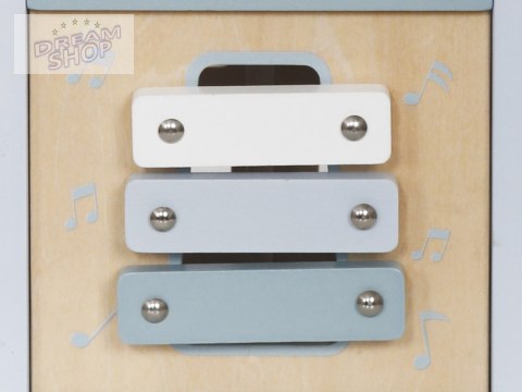 Multikostka Drewniana Kostka aktywizująca edukacyjna montessori ZA5264