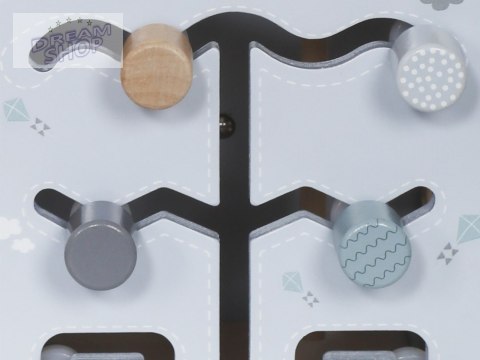 Multikostka Drewniana Kostka aktywizująca edukacyjna montessori ZA5264