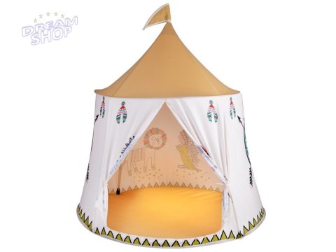 Namiot Indiański Tipi okrągły namiot do zabawy dla dzieci ZA4940