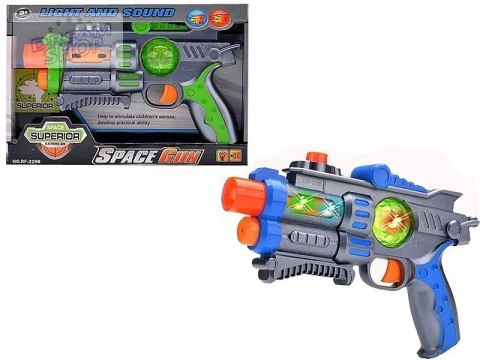 Pistolet na baterie światło i dźwięk Pistolet na baterie światło i dźwięk
