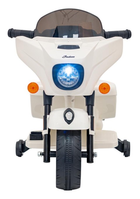 Pojazd Chopper INDIAN Biały motocykl dla dziecka