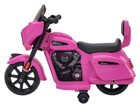 Pojazd Chopper INDIAN Różowy