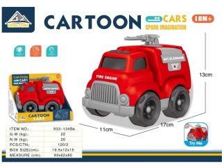 Pojazd Straż Pożarna z Funkcją Świateł i Dźwięku