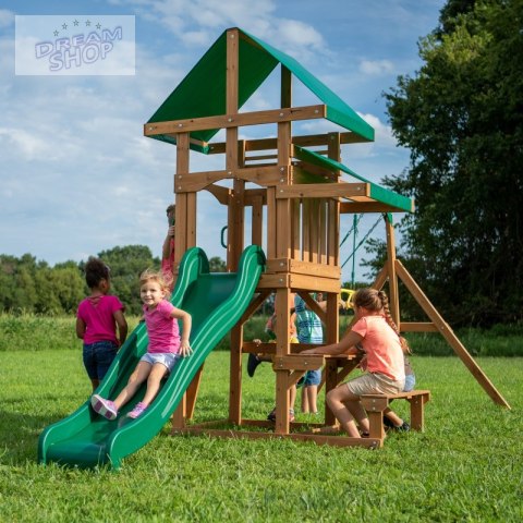 Backyard Discovery Belmont drewniany plac zabaw 6w1 + Stolik gratis! Backyard Discovery Belmont drewniany plac zabaw 6w1 + Stolik gratis!