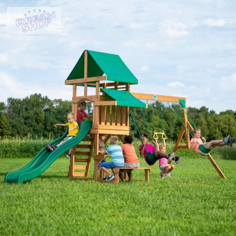 Backyard Discovery Belmont drewniany plac zabaw 6w1 + Stolik gratis! Backyard Discovery Belmont drewniany plac zabaw 6w1 + Stolik gratis!