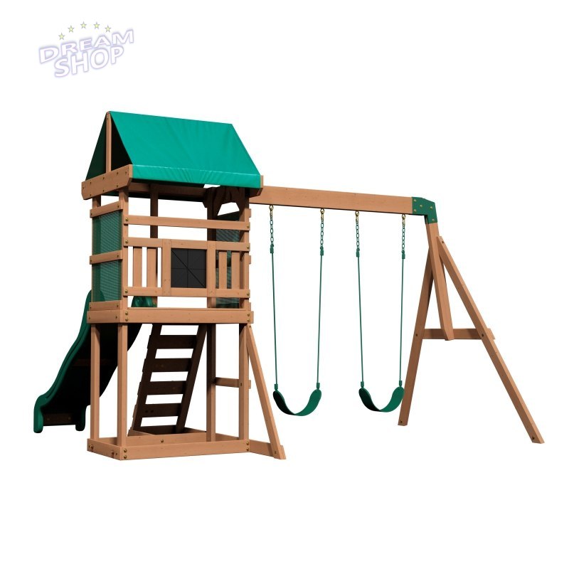 Backyard Discovery Buckley Hill drewniany plac zabaw 5w1 + Stolik gratis! Backyard Discovery Buckley Hill drewniany plac zabaw 5w1 + Stolik gratis!