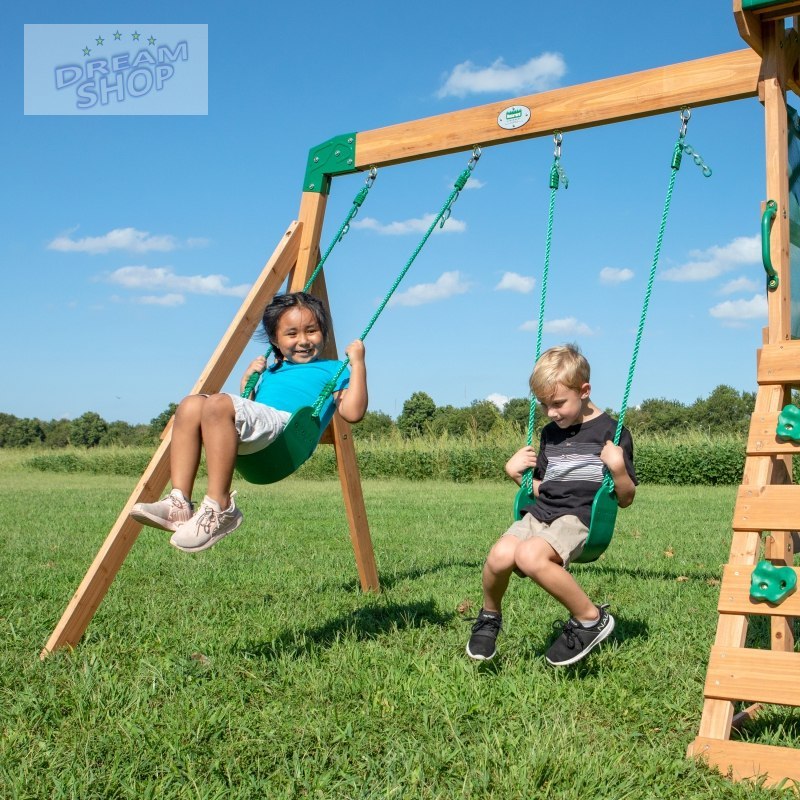 Backyard Discovery Buckley Hill drewniany plac zabaw 5w1 + Stolik gratis! Backyard Discovery Buckley Hill drewniany plac zabaw 5w1 + Stolik gratis!