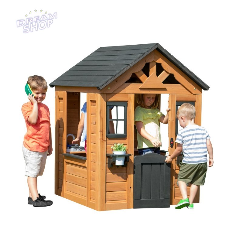 Backyard Discovery Sweetwater drewniany domek ogrodowy dla dzieci wykonany z drewna cedrowego Backyard Discovery Sweetwater drewniany domek ogrodowy dla dzieci wykonany z drewna cedrowego