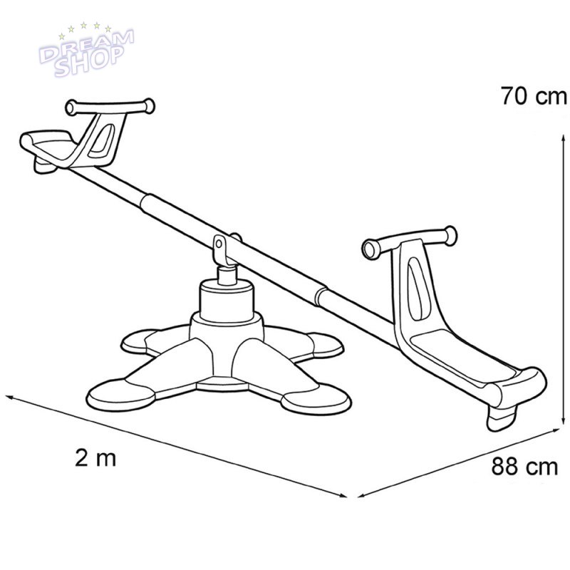 Feber Huśtawka Równoważna - Karuzela Dwuosobowa 2w1 Duo Swing Feber Huśtawka Równoważna - Karuzela Dwuosobowa 2w1 Duo Swing
