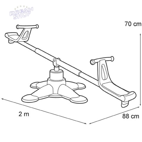 Feber Huśtawka Równoważna - Karuzela Dwuosobowa 2w1 Duo Swing Feber Huśtawka Równoważna - Karuzela Dwuosobowa 2w1 Duo Swing