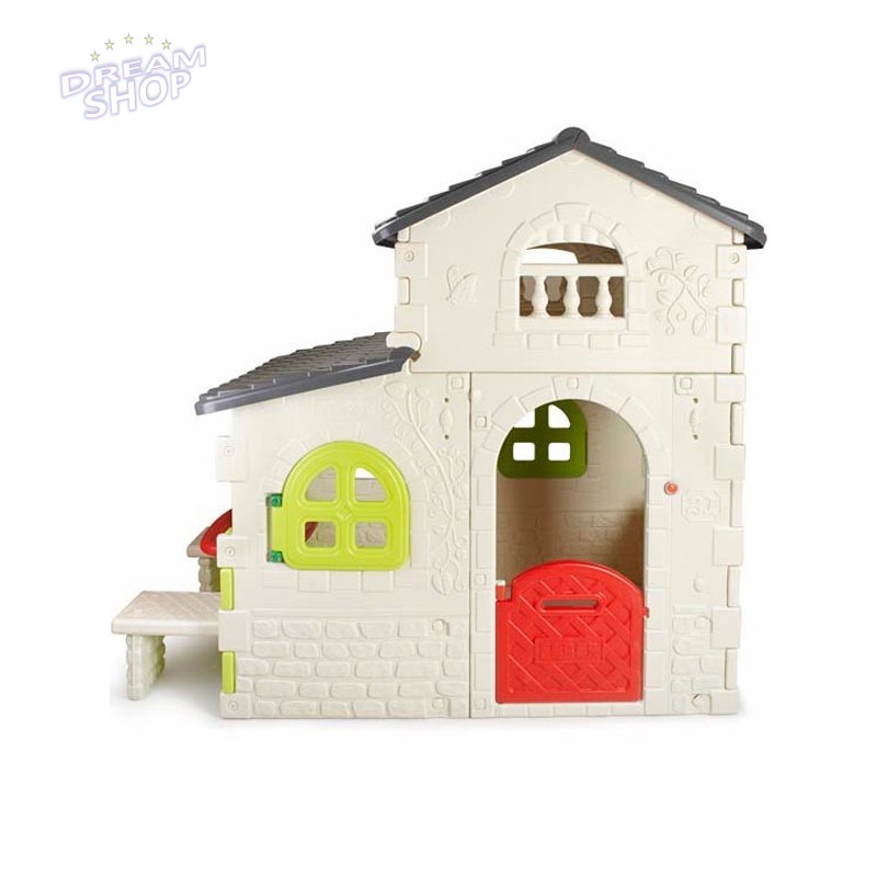 Feber Ogromny Domek Ogrodowy Super Villa ze Stolikiem Feber Ogromny Domek Ogrodowy Super Villa ze Stolikiem
