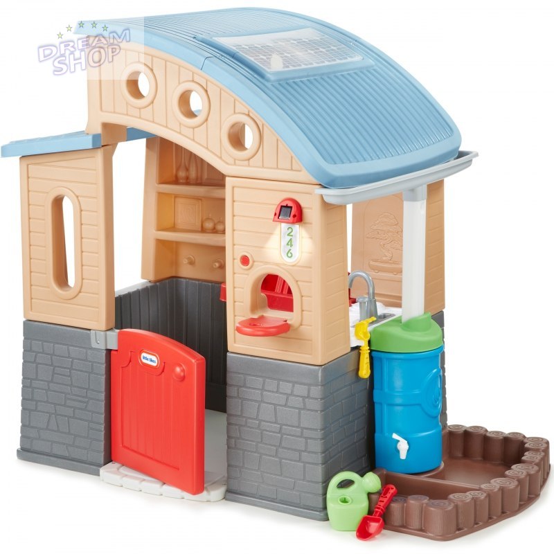 Little Tikes Domek Ogrodowy Ekologiczny Go Green Kuchnia Ogródek Little Tikes Domek Ogrodowy Ekologiczny Go Green Kuchnia Ogródek