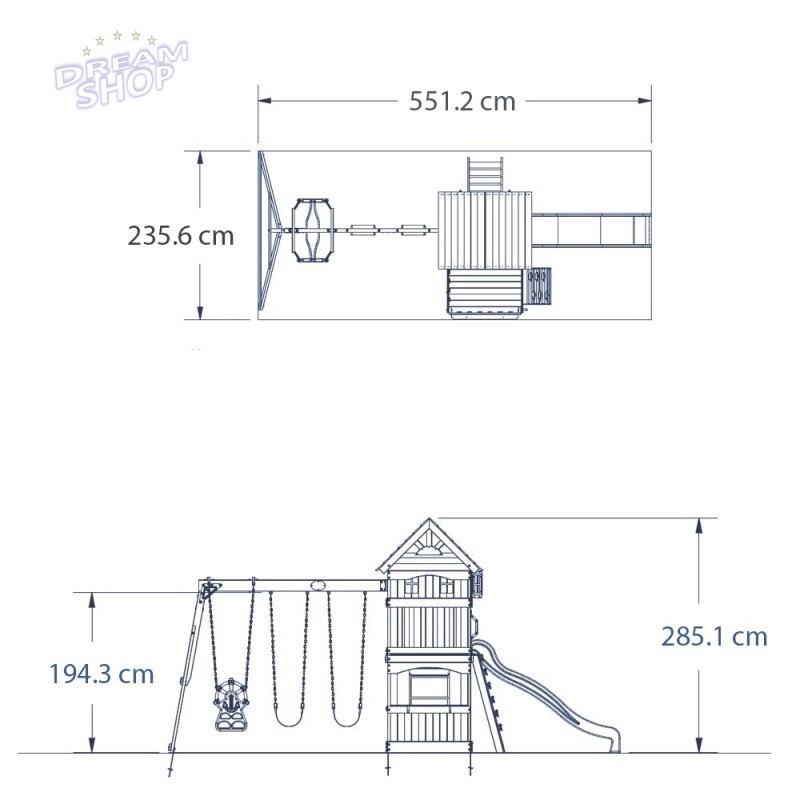 Ogromny Drewniany Plac zabaw Atlantic Backyard Discovery + Stolik gratis! Ogromny Drewniany Plac zabaw Atlantic Backyard Discovery + Stolik gratis!