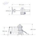 Ogromny Drewniany Plac zabaw Atlantic Backyard Discovery + Stolik gratis!