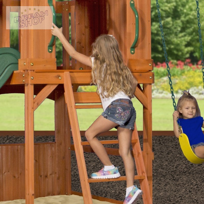 Ogromny Drewniany Plac zabaw Atlantic Backyard Discovery + Stolik gratis! Ogromny Drewniany Plac zabaw Atlantic Backyard Discovery + Stolik gratis!