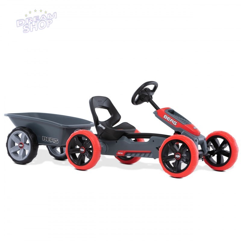 Przyczepka do gokartów Berg z serii Reppy + Akcesoria Przyczepka do gokartów Berg z serii Reppy + Akcesoria
