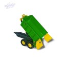 Rolly Toys duża Dwuosiowa Przyczepa John Deere Wywrotka