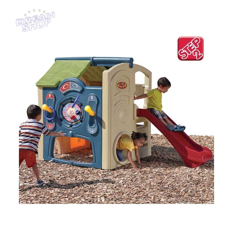 STEP2 Wielofunkcyjny Domek ze zjeżdżalnią STEP2 Wielofunkcyjny Domek ze zjeżdżalnią