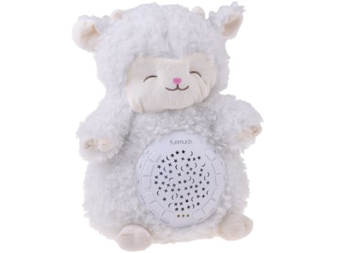 Projektor gwiazd Mięciutka OWIECZKA - 20 różnych kołysanek + dźwięki ZA5750