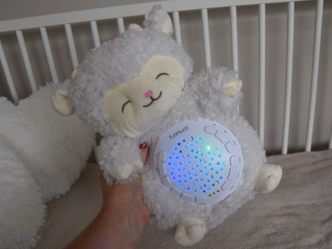 Projektor gwiazd Mięciutka OWIECZKA - 20 różnych kołysanek + dźwięki ZA5750