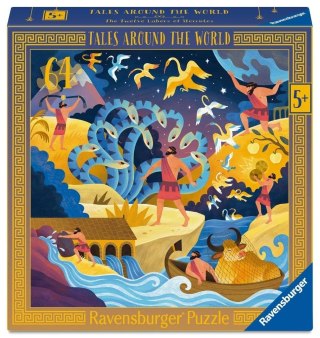 Puzzle dla dzieci: Dwanaście prac Herkulesa 64el